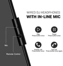Fone de Ouvido Profissional Oneodio DJ Studio - Com Microfone
